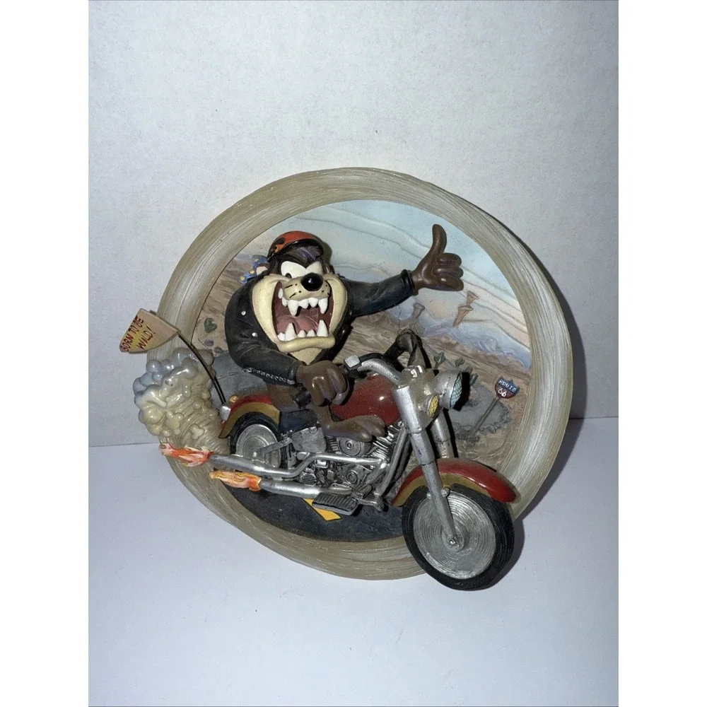 Limited Edition Bradford Exchange Looney Tunes Tasmanian Devil 3D Plate C2113